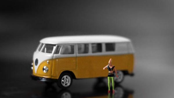 VW T1 Bus Miniatur